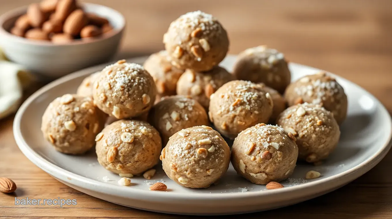 Wholesome Almond Butter Bliss Balls