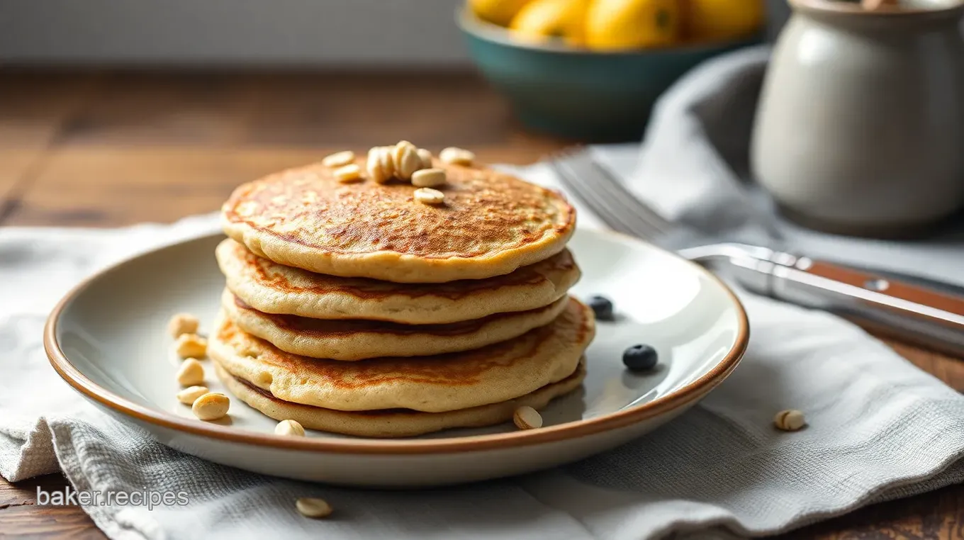 Wholesome Whole Wheat Oat Pancakes Delight