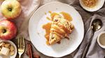 Apple Cinnamon Scones with Caramel