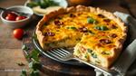 Bake 110-Calorie Crustless Veggie Quiche