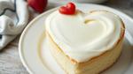 Bake Heart-Shaped Vanilla Cake - Sweet Delight