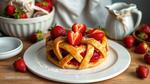 Baking Strawberry Lattice Delight