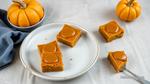 Bake Pumpkin Bars with Salted Caramel Delight