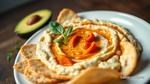 Roasted Tomato Avocado Feta Dip