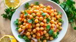 Fresh Carrot Chickpea Salad in 15 Minutes