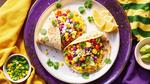 Mardi Gras Breakfast Burritos