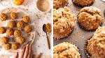 Mini Cinnamon Sugar Pumpkin Muffins