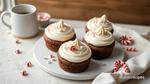 Bake Peppermint Mocha Cakes with Creamy Frosting