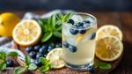 Make Blueberry Mint Lemonade | Refreshing Drink