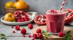 Blend Raspberry Pomegranate Smoothie Delight