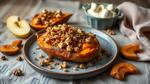 Bake Sweet Potato Delight with Crunchy Topping