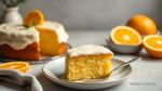 Bake Orange Cake with Creamy Frosting