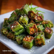 Air Fryer Okra in 22 Minutes: Crispy Cornmeal Recipe