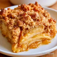 Apple Crumble Slab Pie for 24 Servings