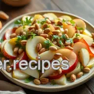 Easy Mix Apple Fennel Salad with Pistachios: A Refreshing Delight!