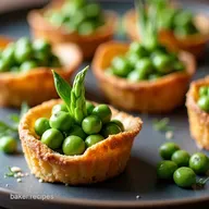 Spring Appetizers Asparagus Pea Tartlets Recipe