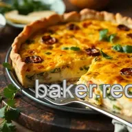 Bake 110-Calorie Crustless Veggie Quiche