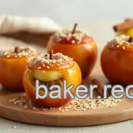 Bake Apples with Cinnamon Filling Delight