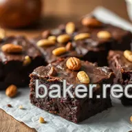 Bake Brownies with Dark Chocolate & Nuts