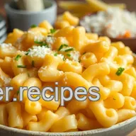 Bake Cheesy Elbow Macaroni with Love