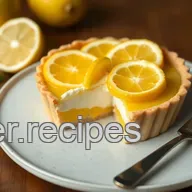 Bake Meyer Lemon Tart with Creamy Filling