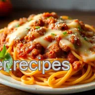 Bake Spaghetti with Cheesy Goodness