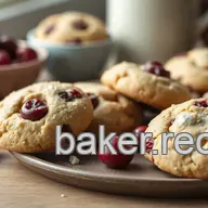 Bake White Chocolate Cranberry Cookies