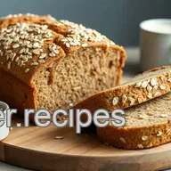Bake Whole Wheat Oatmeal Bread Healthy