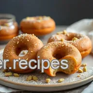 Easy Bake Brown Butter Pistachio Doughnuts Delight: A Heavenly Treat