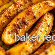 Baked Plantains Sweet & Spicy Delight