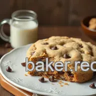 Baking Chocolate Chip Cookie Cake Delight