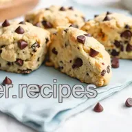 Baking Chocolate Chip Scones Quick & Easy