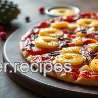 Baking Hawaiian Pizza with Sweet Pineapple