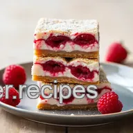 Bake Raspberry Cream Bars - Healthy Delight