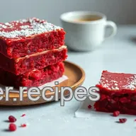 Baking Red Velvet Layer Bars Indulgently