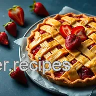 Baking Strawberry Lattice Pie Delightfully