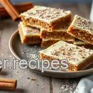 Baking White Chocolate Cinnamon Bars