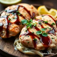 Balsamic Bliss: Easy 4 Ingredient Chicken Breast Recipe