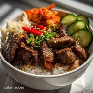 Korean BBQ Steak Rice Bowl for Amazing Weeknight Meals