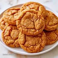 Big Soft Ginger Cookies with Molasses