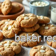 Bake Biscoff Cookies with White Chocolate