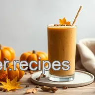 Blend Pumpkin Creamy Autumn Smoothie