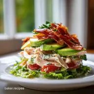 BLT Chicken Salad with Avocado for 4 Servings