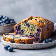 Blueberry Zucchini Bread Recipe with Lemon Zest