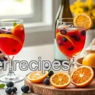 Mixing Wine & Fruits: Bubbly Sangria Delight - Your Easy Summer Cocktail