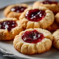 Thumbprint Cookies Recipe for 24 Servings