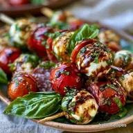 Caprese Skewers in 15 Minutes