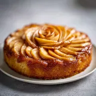Caramel Apple Upside Down Cake: 8 Slices