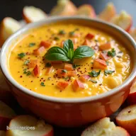 Cheddar Apple Ale Hot Dip Easy Party Dip