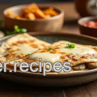 Easy & Irresistible Fried Mushroom Quesadillas with Cheese